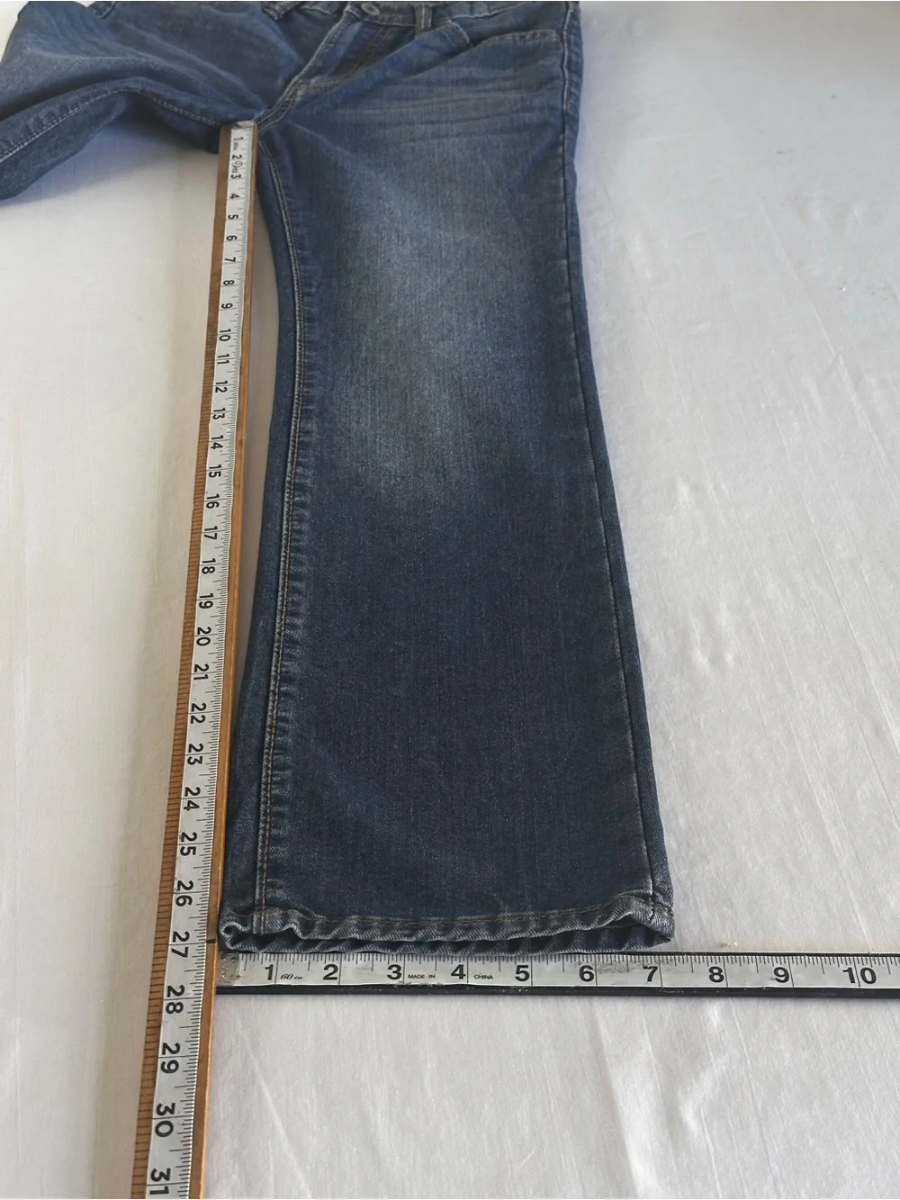 Old Navy Girls Size 12 Straight Leg Jeans Y2K 90s Casual Denim